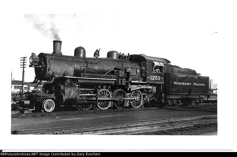 NP 2-8-0 #1253, Northern Pacific Rwy